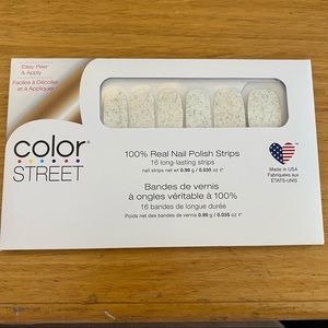 Color Street Glittersweet clear overlay